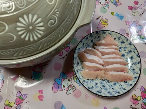 ぶりしゃぶ&温野菜♪好きな野菜入れて~しゃぶしゃぶ